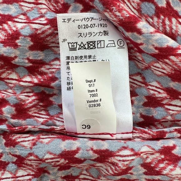 Eddie Bauer NWT WR Four Winds Sleeveless Hi-Low Dress in Redclay, size 10 - Picture 7 of 10